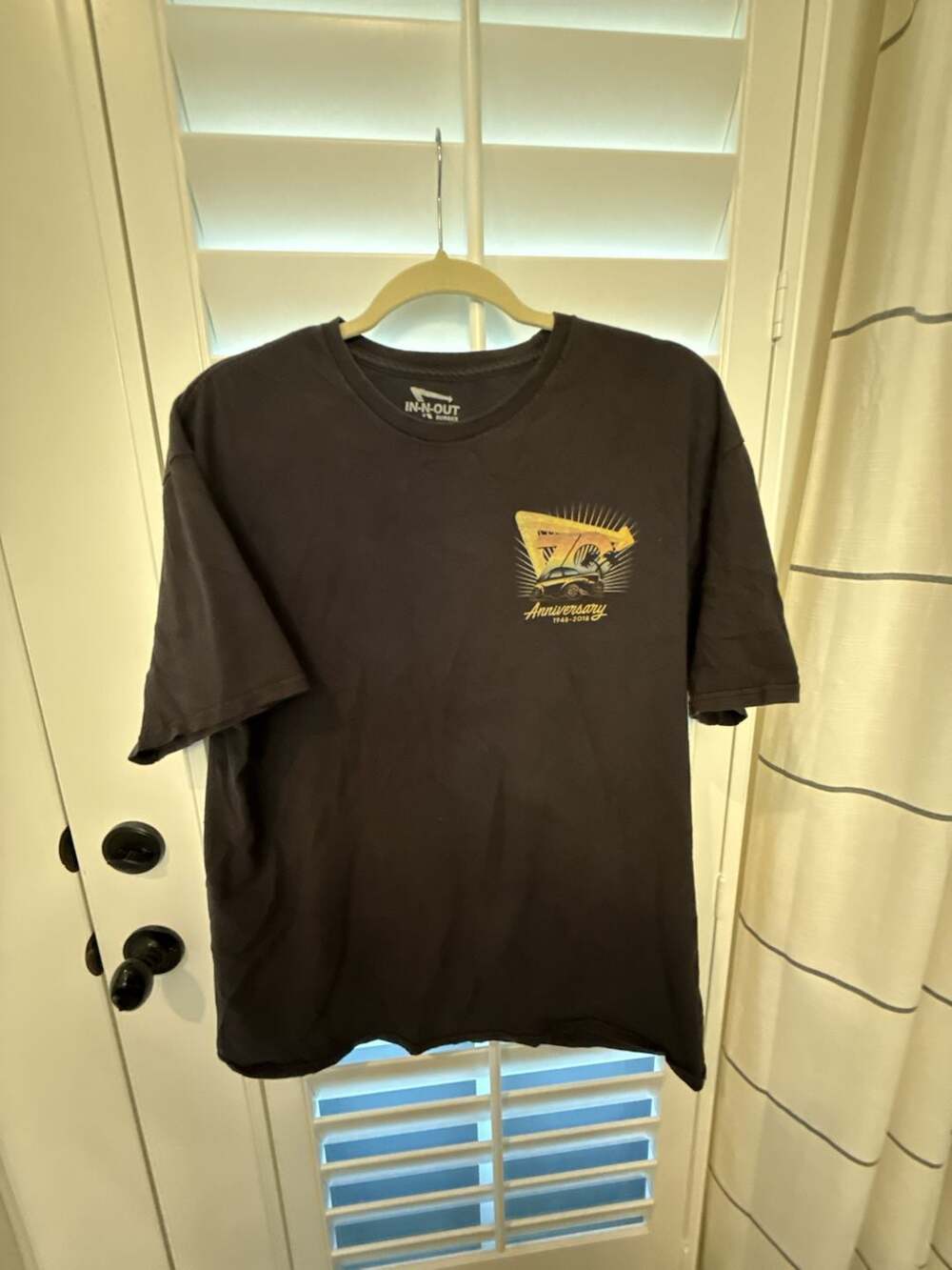 In-N-Out Burger 70th Anniversary 2018 Black Graphic T-Shirt